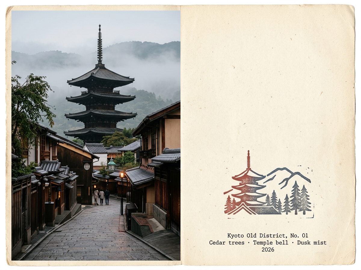 Kyoto Old District Field Note